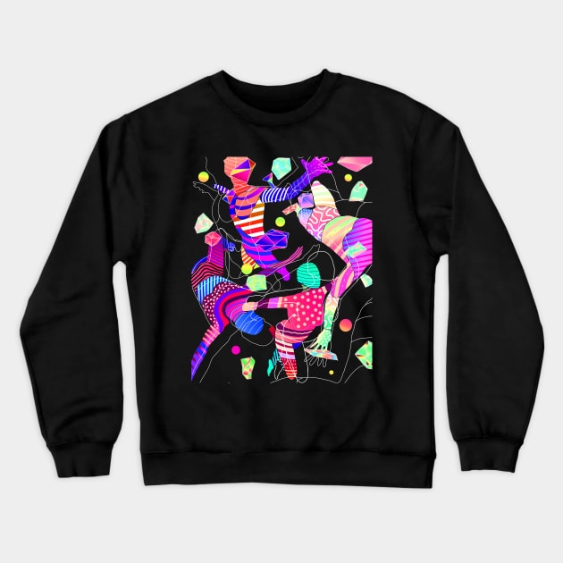 Free Form Crewneck Sweatshirt by Klarens